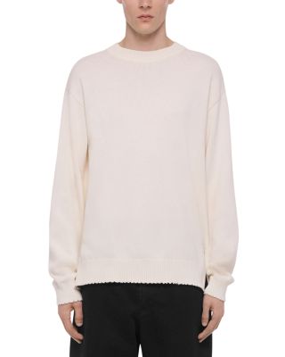 Distressed Crewneck Sweater