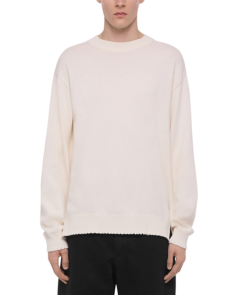 Helmut Lang Distressed Crewneck Sweater