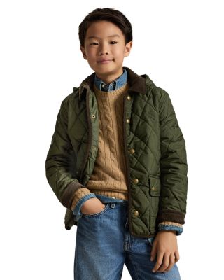 Boys' Hooded Barn Jacket - Big Kid