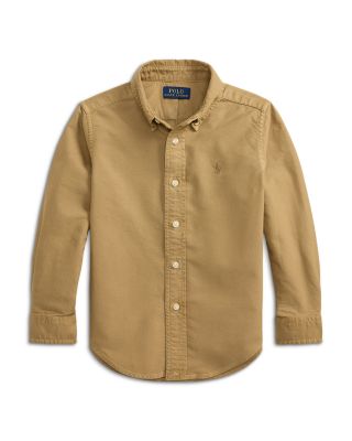 Boys' Garment Dyed Cotton Oxford Shirt - Little Kid