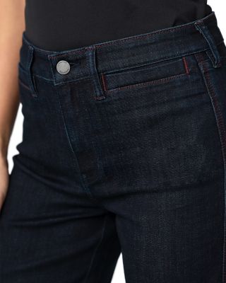 Kennedy High Rise Straight Leg Jeans in Midnight Eclipse - thumbnail 3