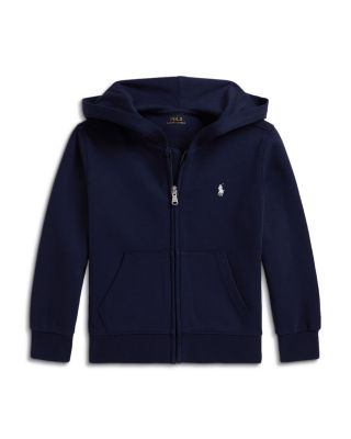 Polo Ralph Lauren Boys' Double Knit Full Zip Hoodie - Little Kid, Big Kid