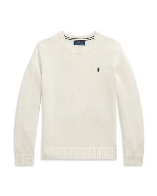 Boys' Cotton Crewneck Sweater - Big Kid