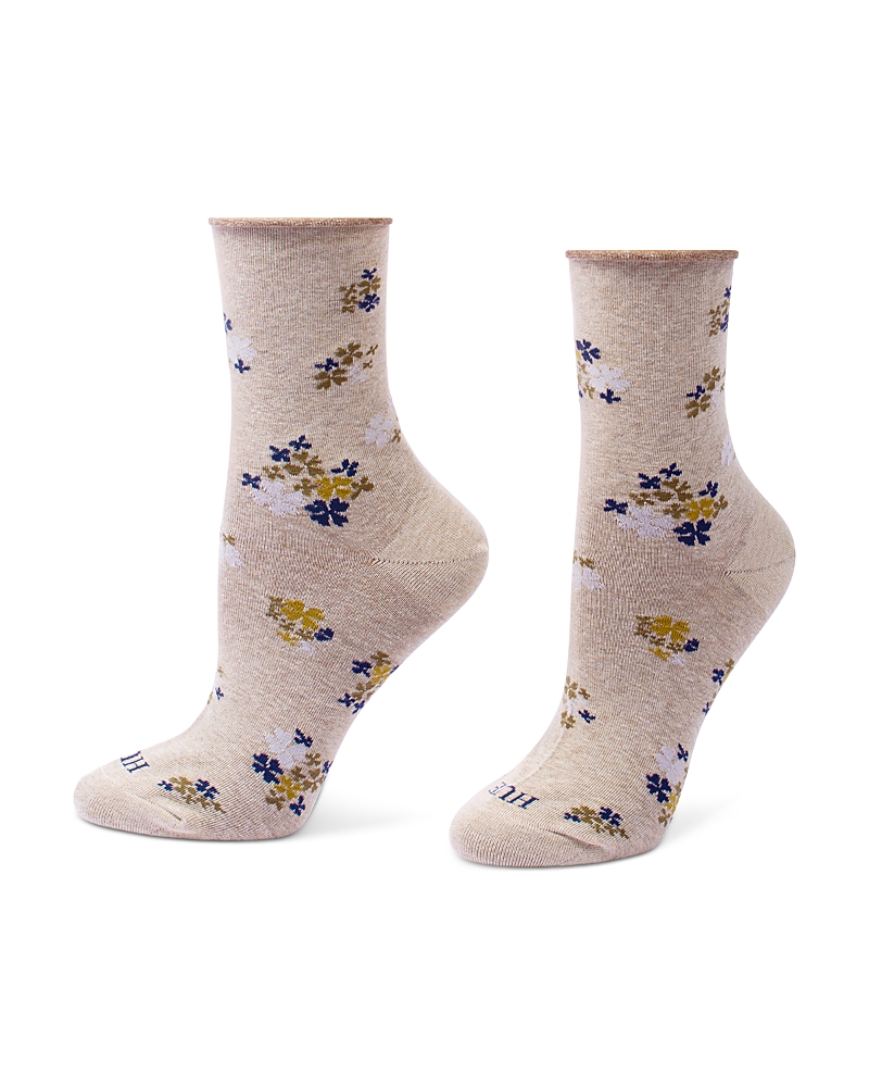 Hue Cropped Jean Socks