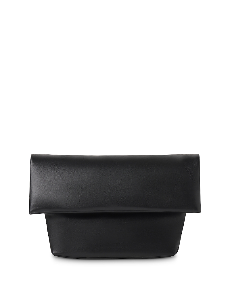 A. l.c. Finn Puffer Leather Clutch