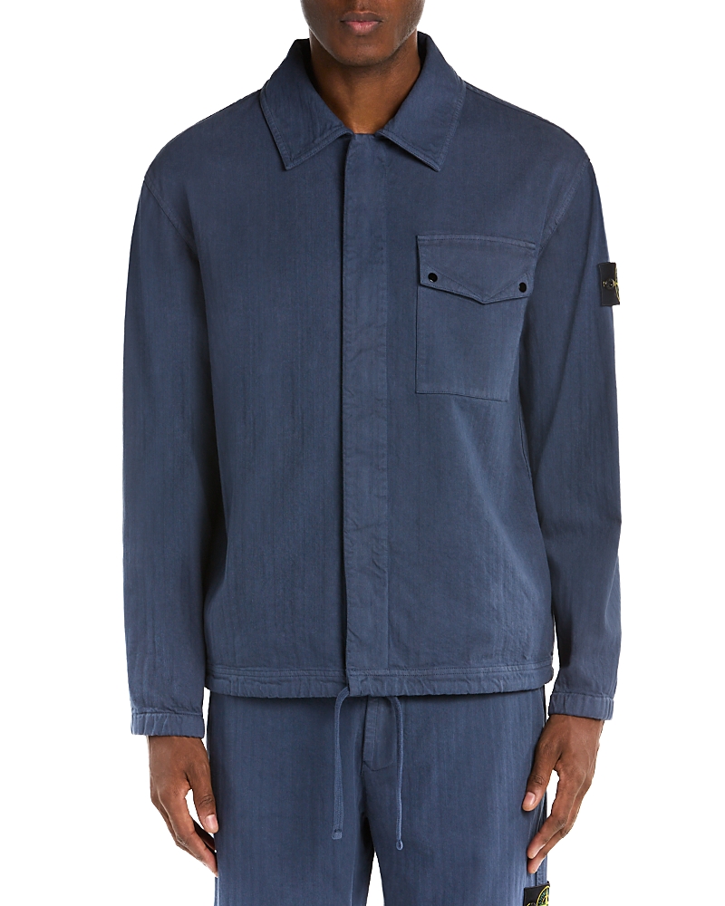 Stone Island Boxy Cotton Pocket Overshirt