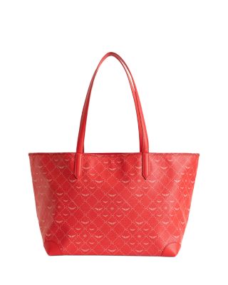 Z Shopper Extra Large Monogram Coated Canvas Tote 