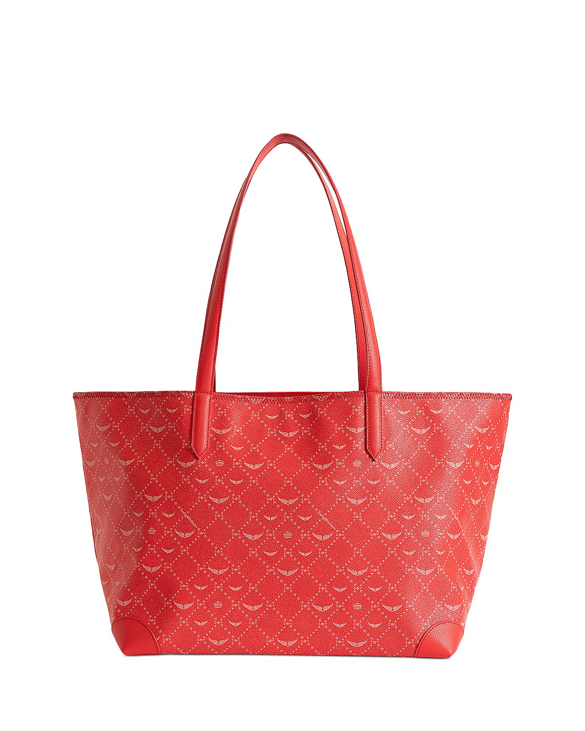 Zadig & Voltaire Z Shopper Extra Large Monogram Coated Canvas Tote