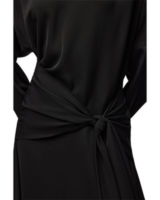 Cady Crepe Draped Mini Dress - thumbnail 2