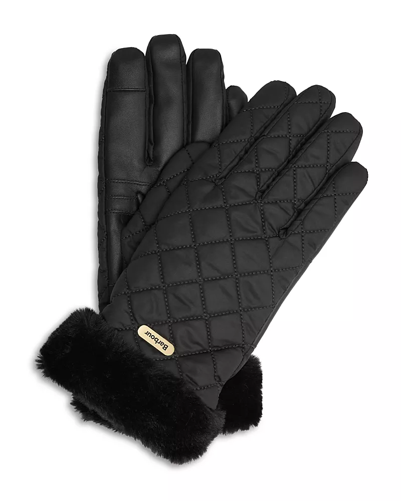 Barbour Norwood Quilted Tech Gloves