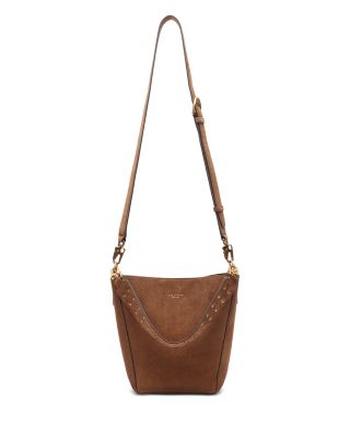 Parker Medium Suede Bucket Bag