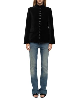 Vallo Velvet Blazer