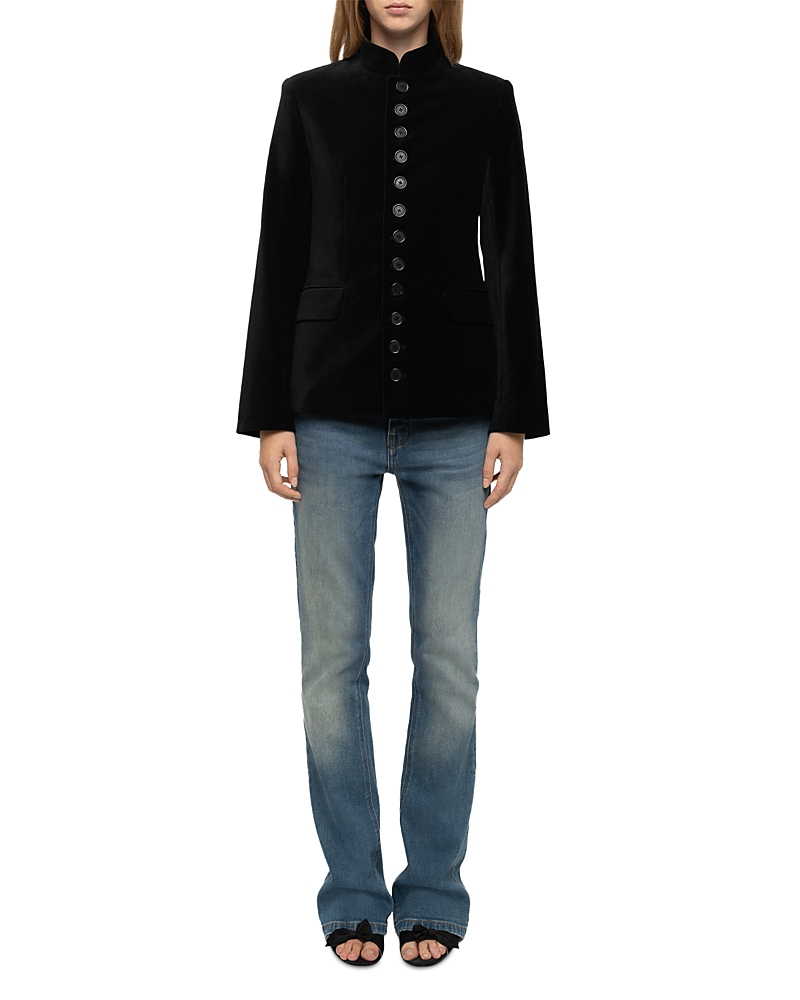 Zadig & Voltaire Vallo Velvet Blazer