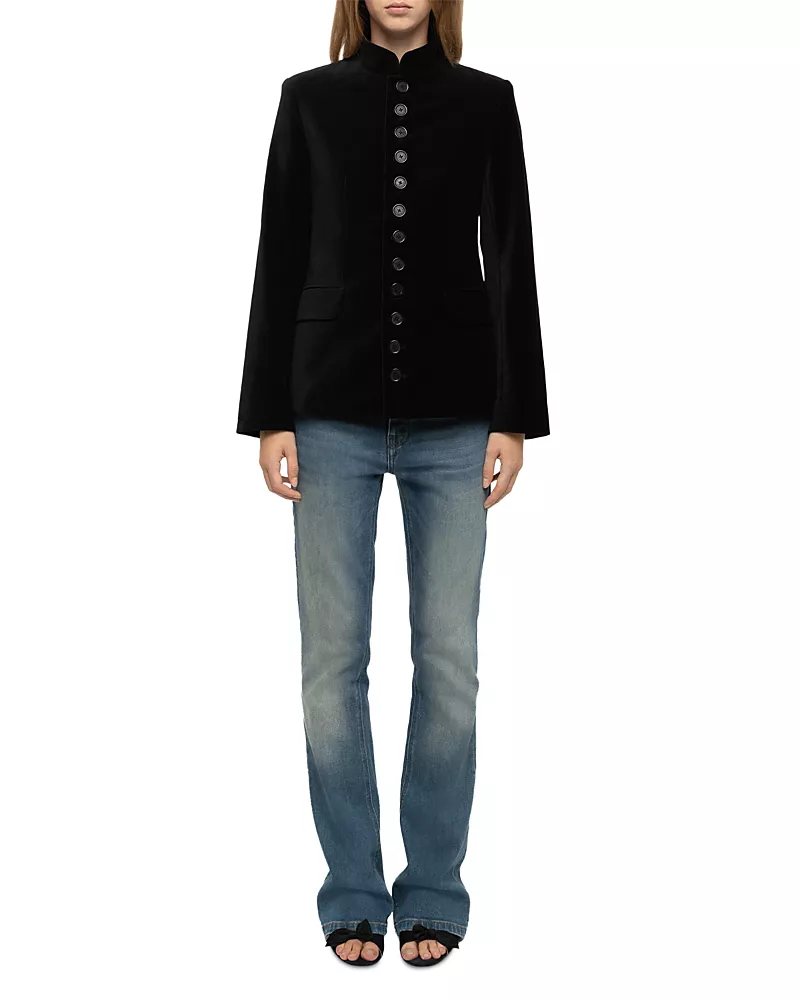 Zadig & Voltaire Vallo Velvet Blazer