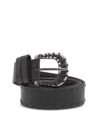 Women's Holt Stitched Leather Belt