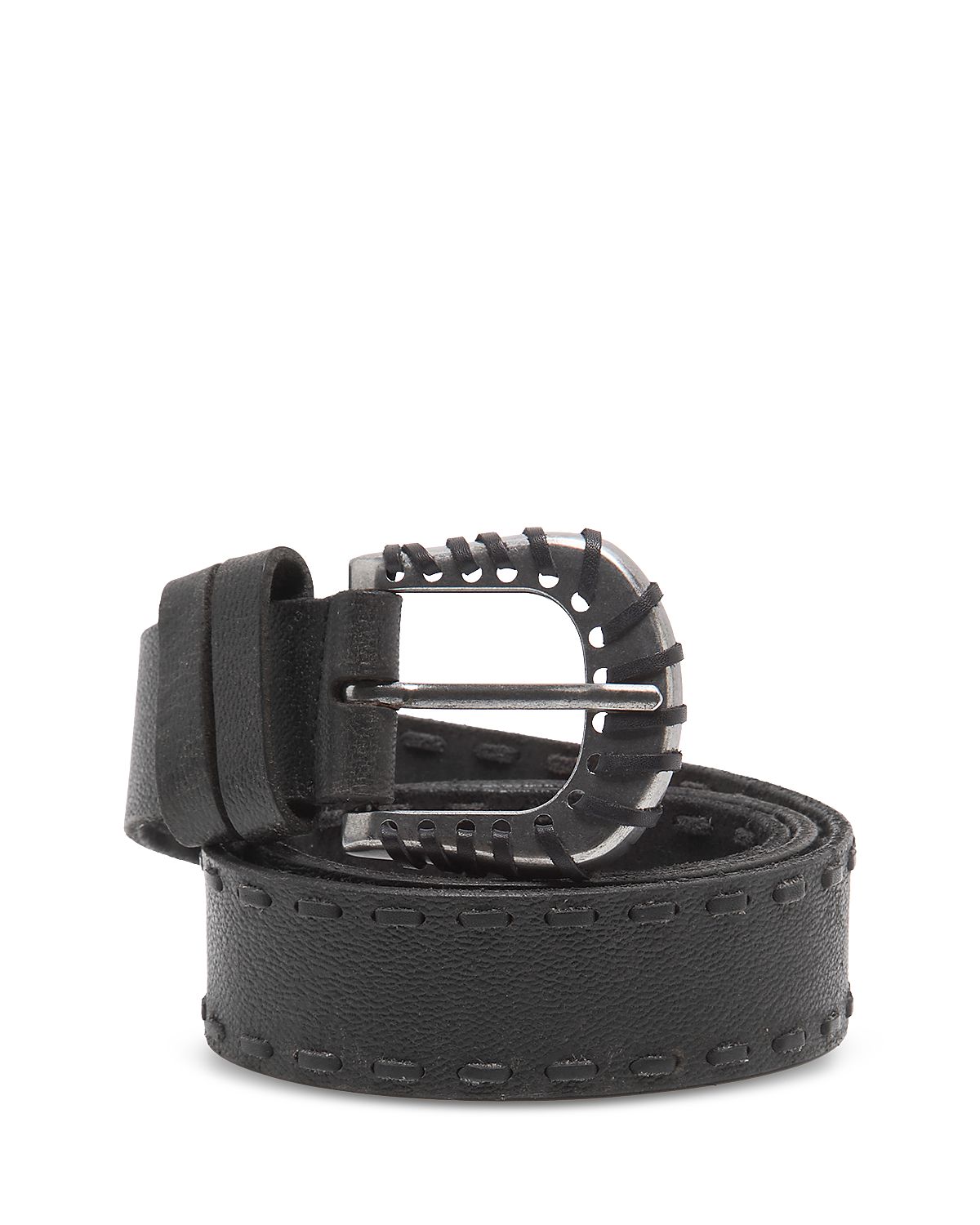 Free People Women's Holt Stitched Leather Belt