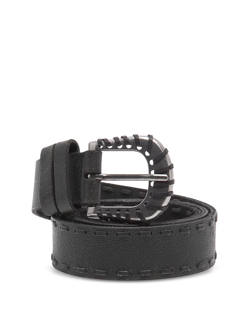 Free People Women's Holt Stitched Leather Belt