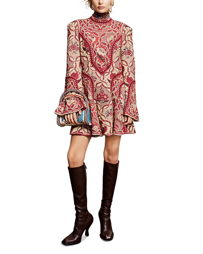Alemais Kenny Printed Mini Dress