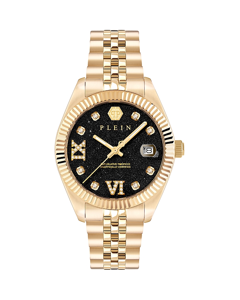 Phillip Plein Date Superlative Watch, 34mm