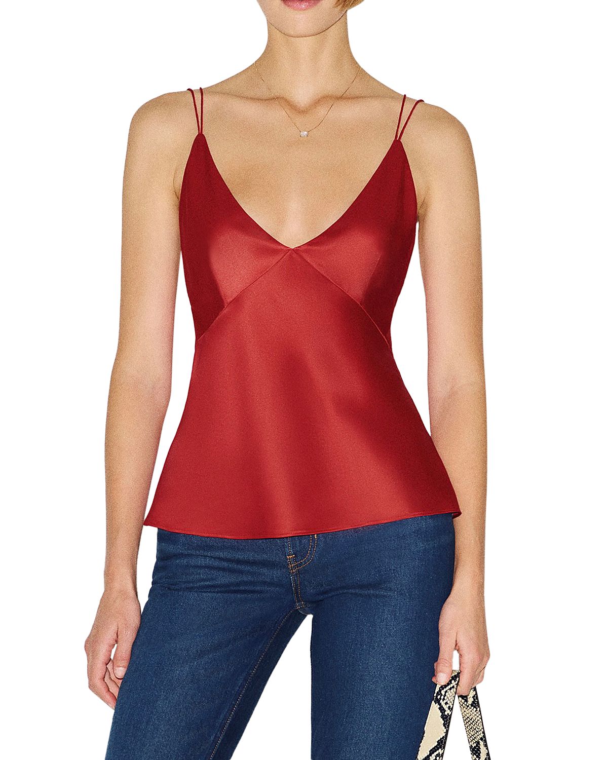 Reformation Jule Silk Top