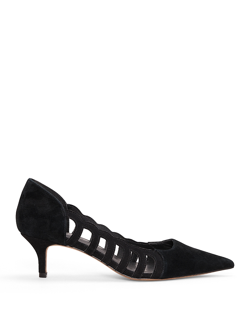 Phase Eight Women's Cut Out Suede Pumps