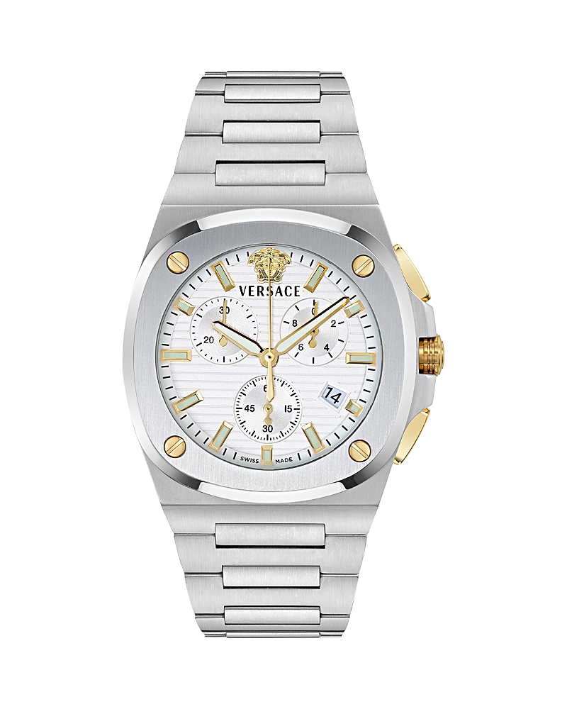 Versace Tolomeo Chrono Bracelet Watch, 40mm x 49mm
