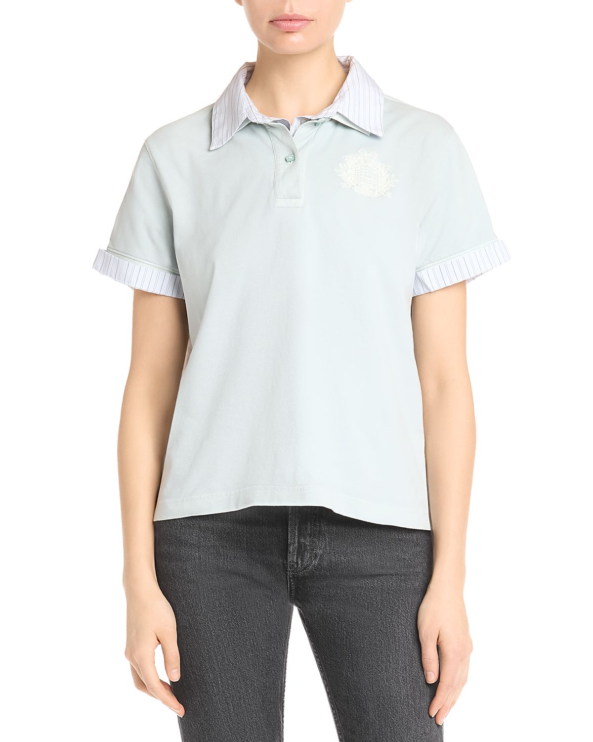Acne Studios Layered Polo Shirt