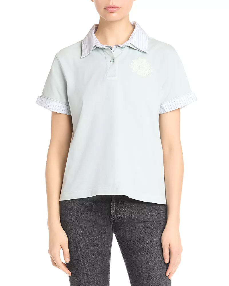 Acne Studios Layered Polo Shirt