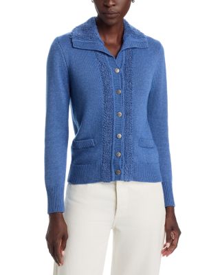 Belle Textured Knit Button Front Sweater