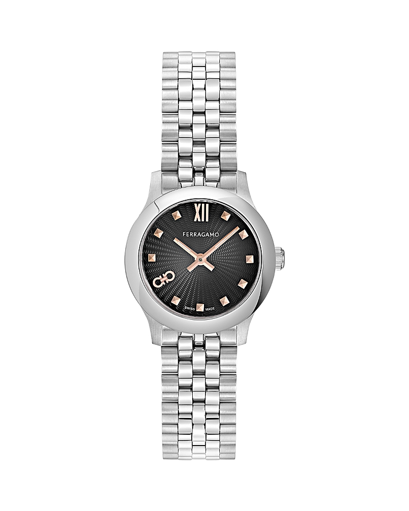 Ferragamo Duo Mini Bracelet Watch, 25mm