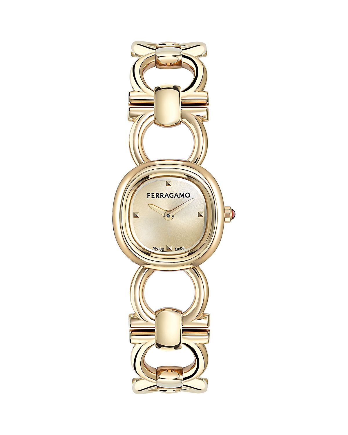Ferragamo Double Gancini Petite Bracelet Watch, 21mm