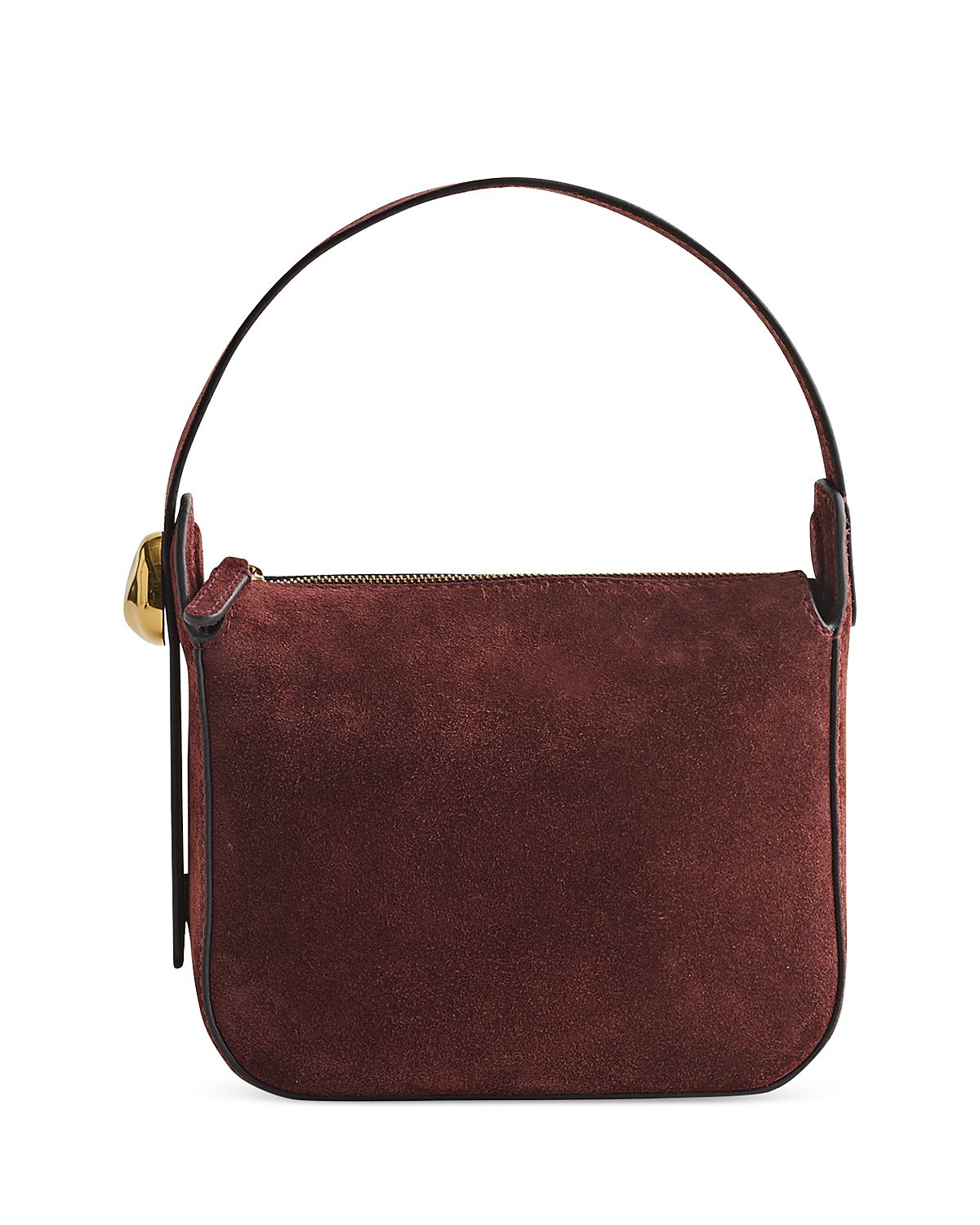 Madewell Drop Handle Suede Mini Bag