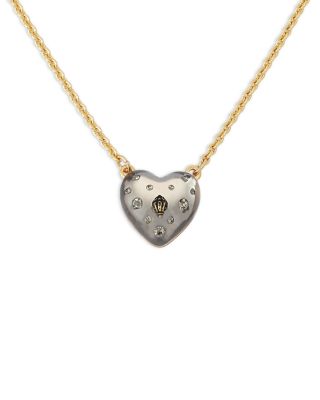 Signature Eagle Heart Pendant Necklace, 16-18" 