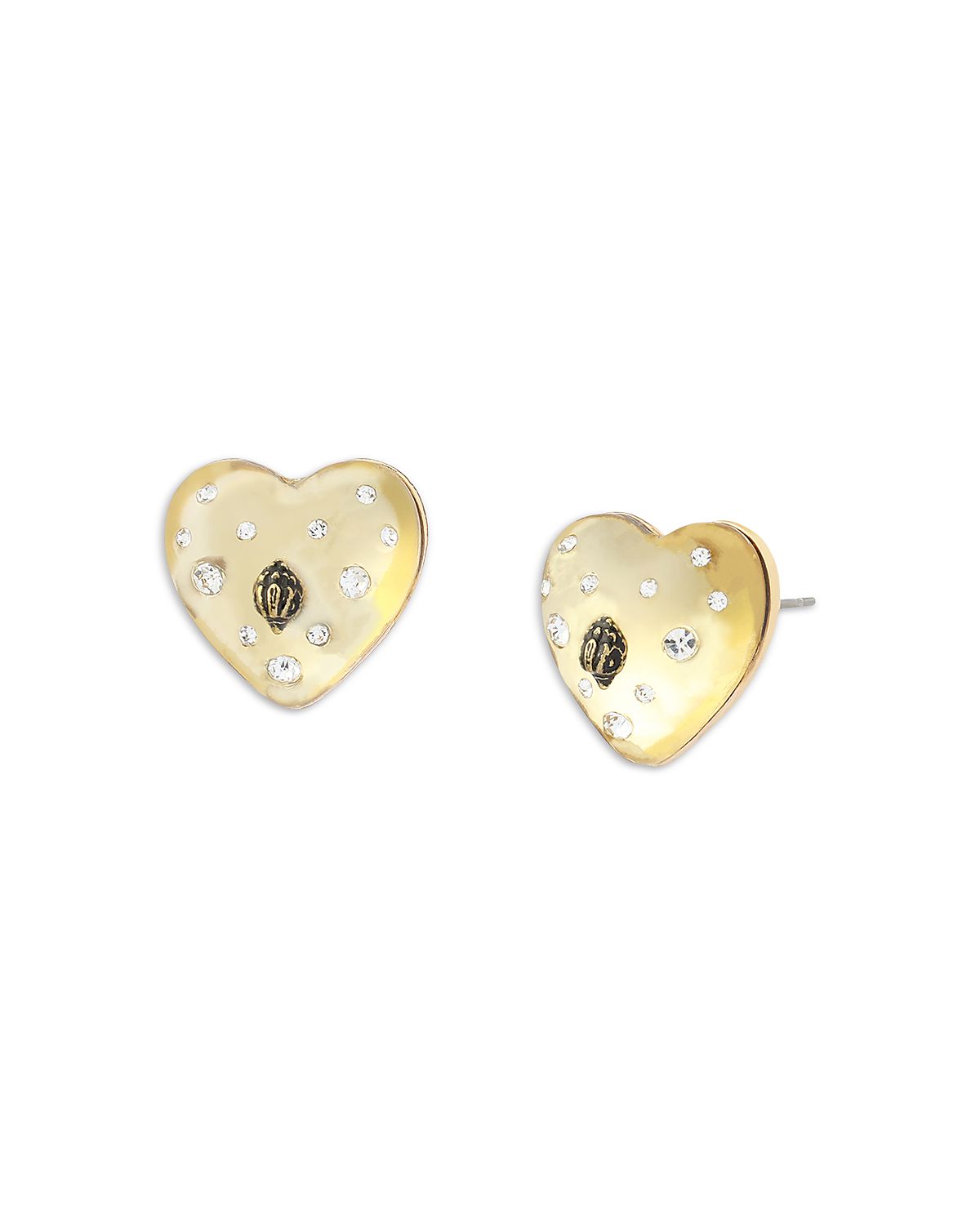 Kurt Geiger London Signature Eagle Heart Stud Earrings
