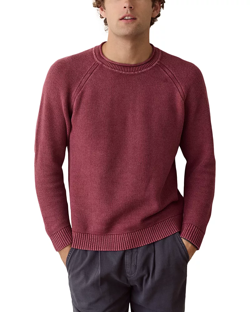 Marine Layer Garment Dye Roll Neck Sweater