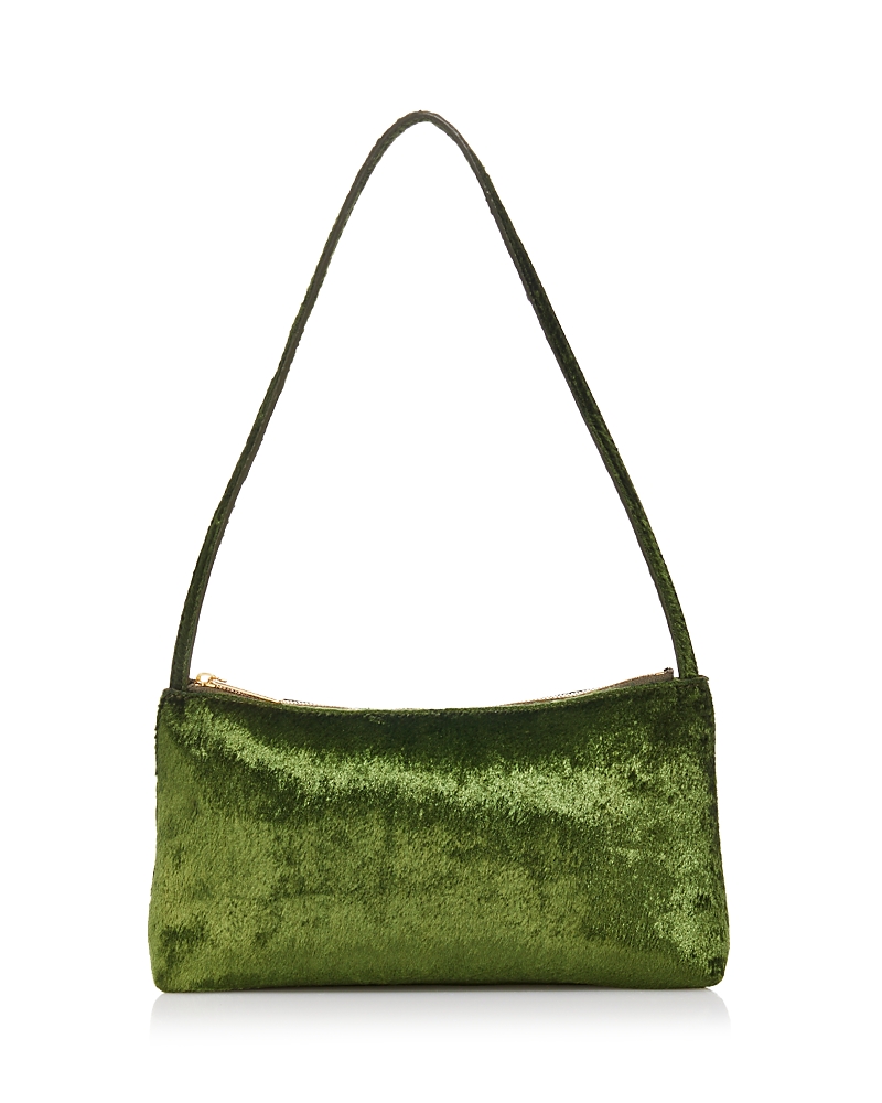 Mansur Gavriel Gaia Velvet Shoulder Bag · NO SIZE