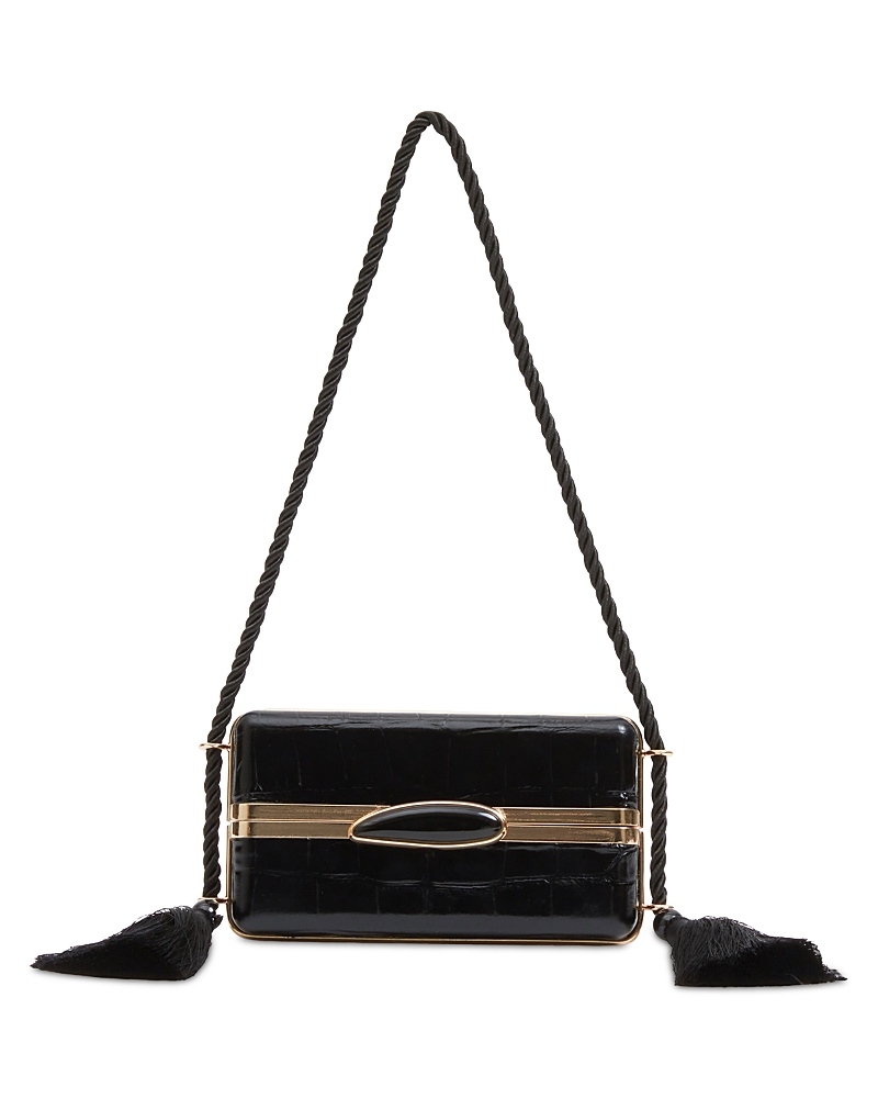 Simkhai Roma Leather & Aluminum Shoulder Bag
