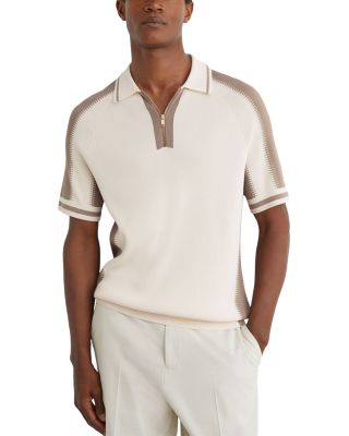 Elmers Half Zip Knit Polo Shirt