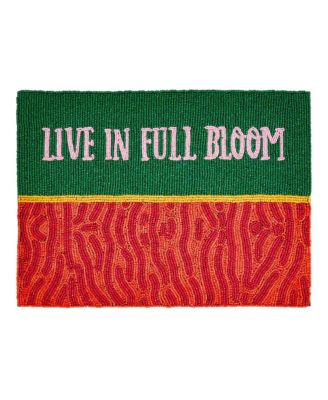  Dadri Beadded Placemat Bloom, 12" x 16"