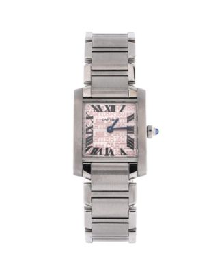 160 Limited Edition Tank Francaise Quartz Watch in Stainless Steel 20mm