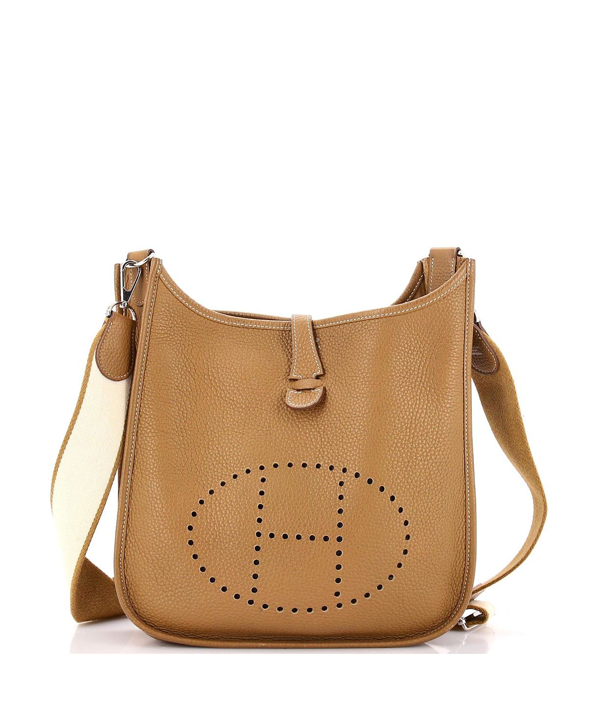 Pre-Owned HERMES Pm Evelyne Bag Gen Iii Clemence