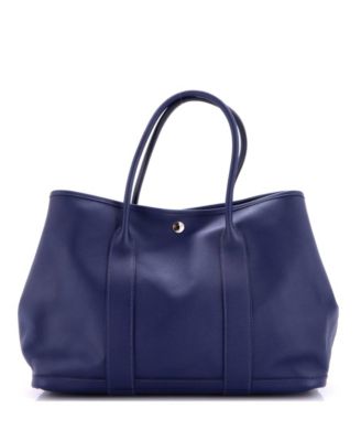 36 Garden Party Tote Leather