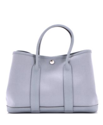30 Garden Party Tote Toile and Leather