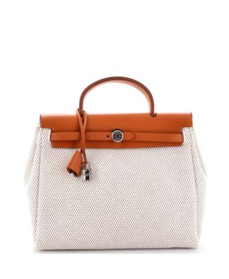 PM Herbag Toile and Leather