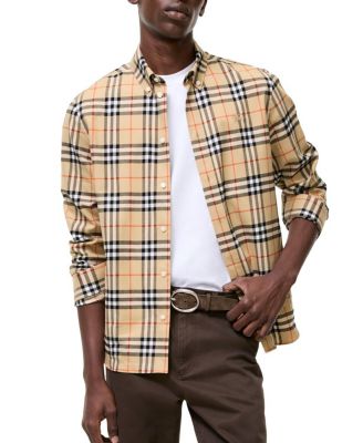  Relaxed Fit Check Cotton Shirt