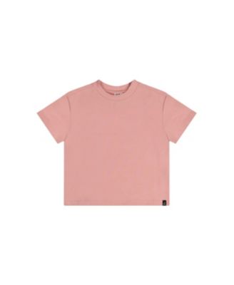 Girls' Relaxed Heavy Jersey Wide Short Sleeve T-Shirt - Big Kid
