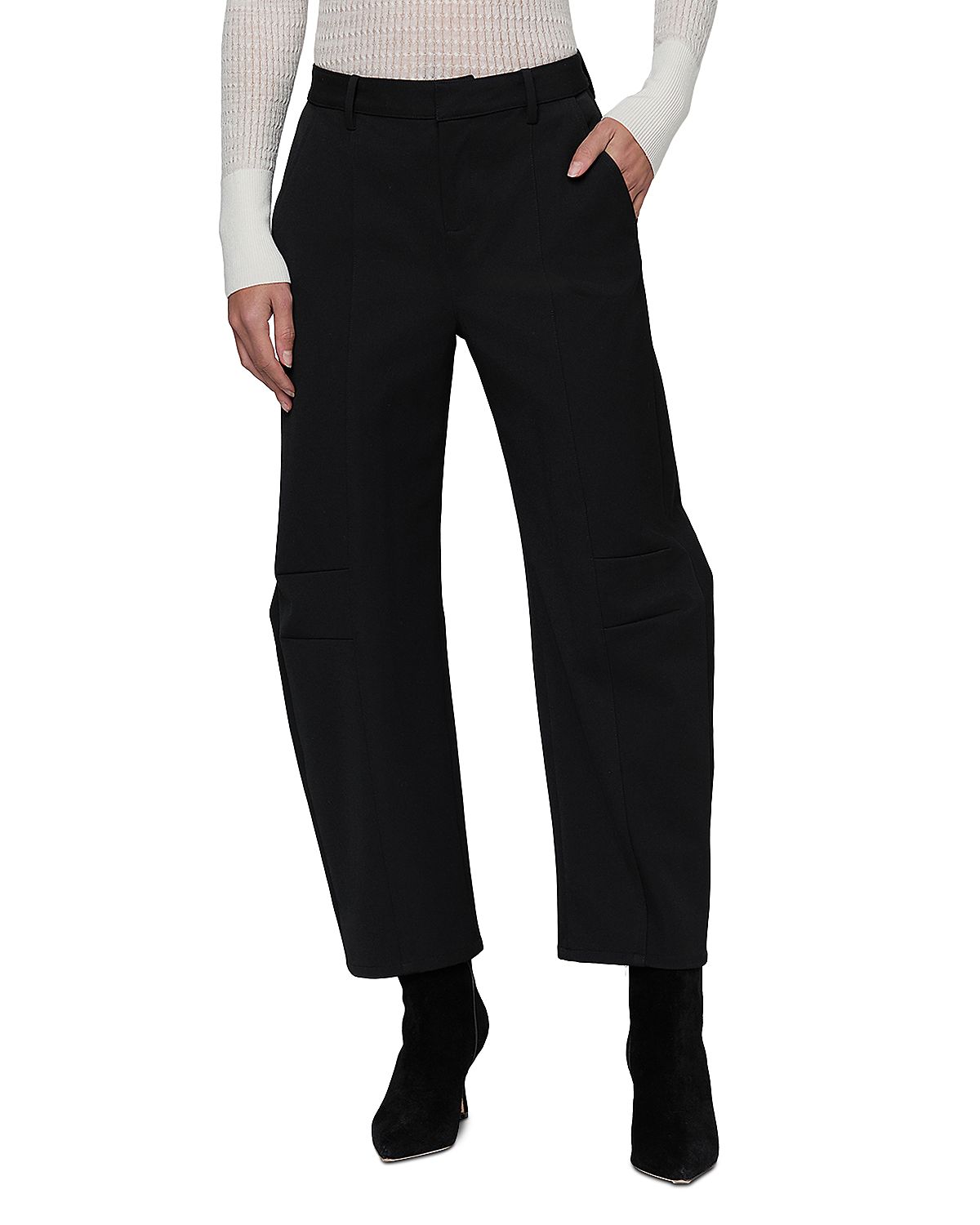 L'Agence Colby Barrel Leg Pants