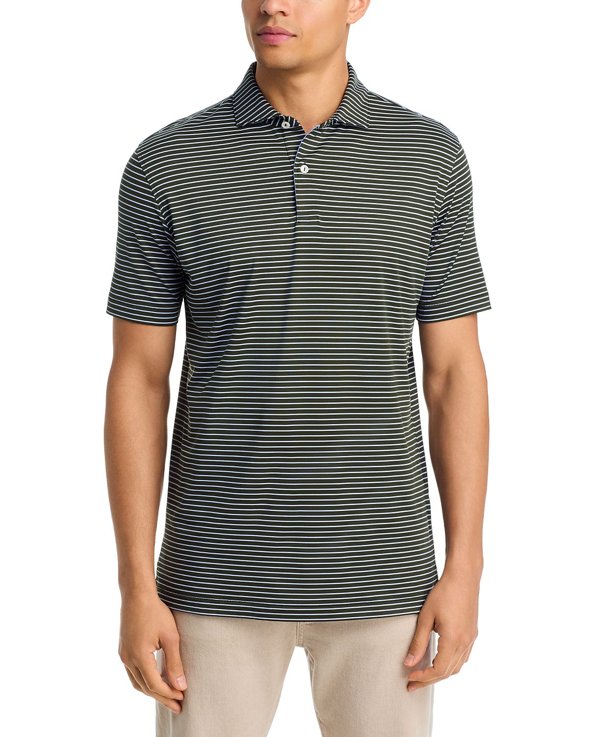 Peter Millar Crown Crafted Tailored Fit Keynote Performance Jersey Polo