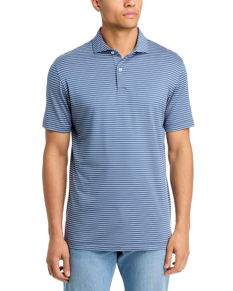 Peter Millar Crown Crafted Tailored Fit Keynote Performance Jersey Polo