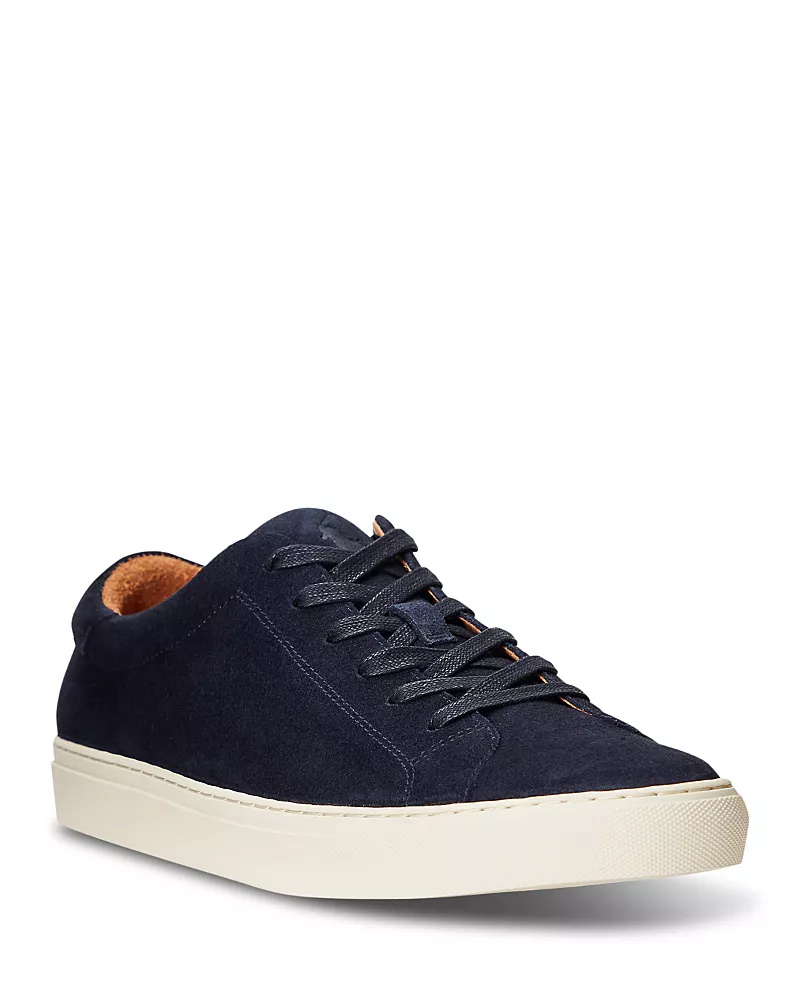 Polo Ralph Lauren Men's Jermain Ii Leather Low Top Sneakers